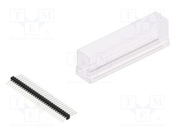 Connector: pin strips; pin header; male; PIN: 31; 1.27mm; SMT; 1x31