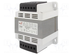 Transformer: safety; 300VA; 230VAC; 12V; IP20; Mounting: DIN