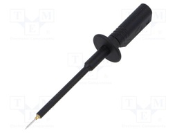 Measuring tip; 10A; 1kV; black; Tip diameter: 0.75mm
