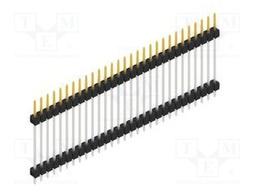 Connector: pin strips; pin header; male; PIN: 29; 2.54mm; THT; 1x29