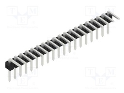 Connector: pin strips; pin header; male; PIN: 19; 2.54mm; THT; 1x19