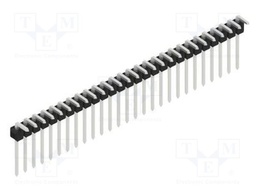 Connector: pin strips; pin header; male; PIN: 27; 2.54mm; THT; 1x27