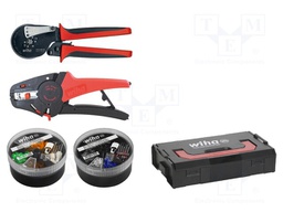 Kit: for crimping push-on connectors, terminal crimping