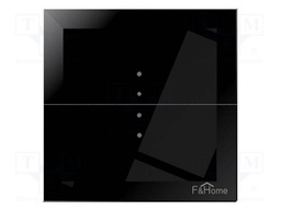 Touch switch; F&Home; in mounting box; 9÷30VDC; -25÷50°C; black
