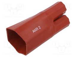 Cable breakout; 75/32mm; red; Diam.after shrinking: 31/14mm; AKR