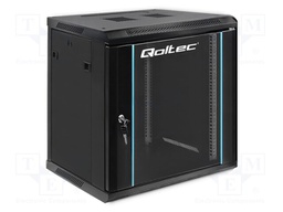 Enclosure: 19" standard; Standard: 19"; 12U; black; Y: 450mm