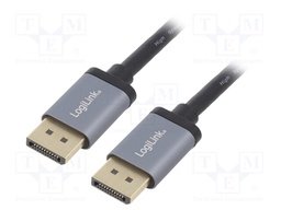 Cable; DisplayPort 1.2,HDCP 1.3; DisplayPort plug,both sides