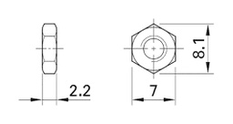 Accessories: nut; for mounting banana plugs,for banana plugs