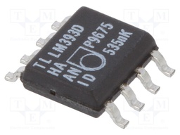 Comparator; low-power; 1.3us; 2÷36V; SMT; SO8; Comparators: 2; 150nA