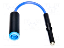 Voltage adapter; Colour: blue; Features: M4/M6 thread