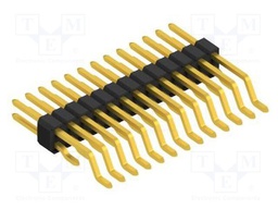 Connector: pin strips; pin header; male; PIN: 26; 1.27mm; SMT; 2x13