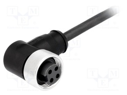 Plug; 7/8"; 1.5m; female; PIN: 4; angled 90°; with lead; TPU
