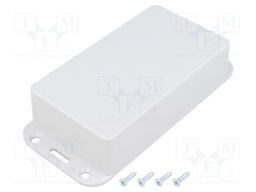 Enclosure: multipurpose; X: 63mm; Y: 138mm; Z: 30mm; ABS; grey