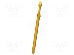 Test needle; Operational spring compression: 4mm; 5A; Ø: 2mm