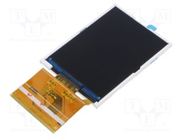 Display: TFT; 2.8"; 240x320; Illumin: LED; Dim: 50x69.2x2.45mm