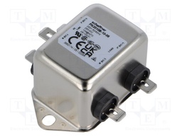 Filter: anti-interference; single-phase; 250VAC; 100nF; 1MΩ; screw