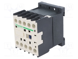 Contactor, DIN Rail, Panel, 690 V, 3PST-NO, SPST-NC, 4 Pole