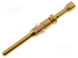 Contact; Size: 16; male; 0.13÷0.2mm2; 26AWG÷24AWG; gold-plated