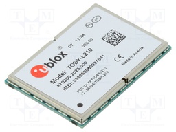 Module: GSM; 4G; TOBY-L2; SMD; GSM,HSPA+,LTE; 35.6x24.8x2.6mm