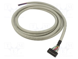 I/O-terminal block connecting cable