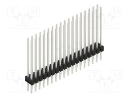 Connector: pin strips; pin header; male; PIN: 36; 2.54mm; THT; 2x18