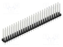 Connector: pin strips; pin header; male; PIN: 52; 2.54mm; THT; 2x26