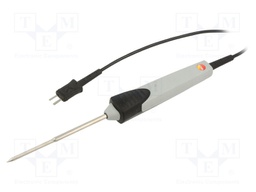 Probe: K-type temperature; -60÷400°C; Probe dia: 5mm; Len: 1.16m