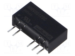 Converter: DC/DC; 1W; Uin: 4.5÷5.5V; Uout: 12VDC; Uout2: -12VDC; SIP