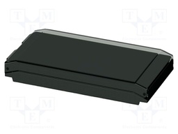 Upper housing; black; ICS50; X: 50.1mm; Y: 101mm; Z: 14.35mm