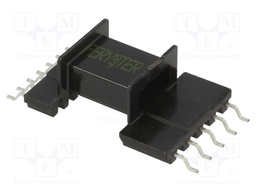 Coilformer: with pins; Application: EFD25/13/9; Mat: plastic