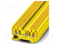 Splice terminal: rail; PT; 24A; 800V; push-in; PA; L: 35.3mm; W: 5.2mm