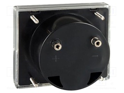 Ammeter; analogue; on panel; I AC: 0÷1A; Class: 2,5; 70x60mm