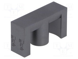 Core: ferrite; ETD; Mat: N87; 124nH; 28g; 5350mm3; 76mm2