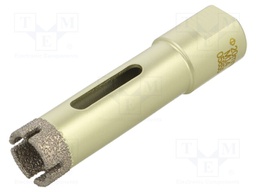 Diamond hole saw; glaze,ceramic tile; 20mm; Thread: M14