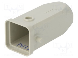 Enclosure: for HDC connectors; size D3A; for cable; for latch