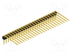 Connector: pin strips; pin header; male; PIN: 24; 2.54mm; THT; 1x24