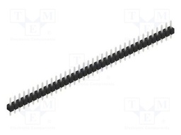 Connector: pin strips; pin header; male; PIN: 36; 2.54mm; THT; 1x36