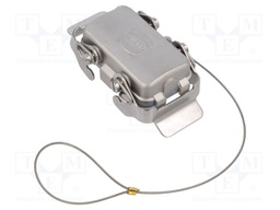 Protection cover; Han-INOX®; size 10B; with double latch