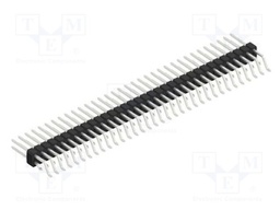 Connector: pin strips; pin header; male; PIN: 68; 2.54mm; SMT; 2x34