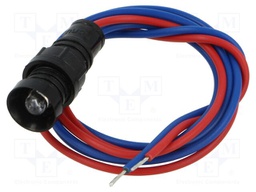 Probe light; mounting hole without thread; IP65; Ø10mm