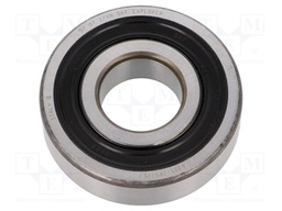 Bearing: single row deep groove ball; Øint: 25mm; Øout: 62mm