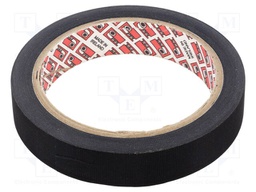 Tape: electrical insulating; W: 19mm; L: 15m; Thk: 0.2mm; max.150°C