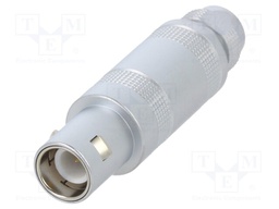 Connector: coaxial; Series: 1S; plug; male; soldering; for cable