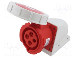 Connector: AC supply 3-phase; socket; female; 32A; 400VAC; IP67