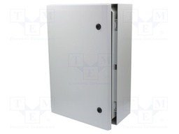 Enclosure: wall mounting; X: 400mm; Y: 600mm; Z: 210mm; ARCA; grey