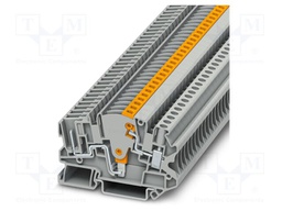 Splice terminal: rail; 28A; 500V; PA; 0.14÷6mm2; terminals: 2