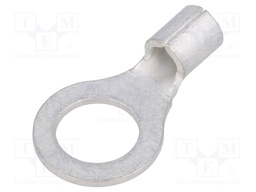 Ring terminal; M8; 2.5÷6mm2; non-insulated; tinned; copper