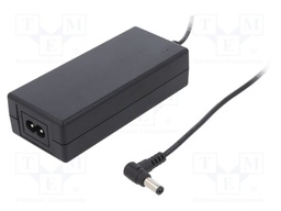 Power supply: switched-mode; 24VDC; 3A; Out: 5,5/2,1; 70W; desktop