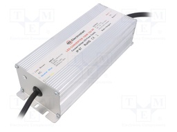 Power supply: switched-mode; 150W; 12VDC; 12.5A; 180÷295VAC; IP67