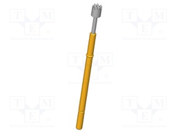 Test needle; Operational spring compression: 4mm; 5A; Ø: 2.5mm